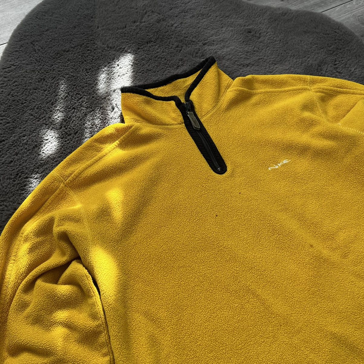Nike × Vintage Nike Vintage Fleece Drill Y2K Size US M / EU 48-50 / 2 - 3 Thumbnail