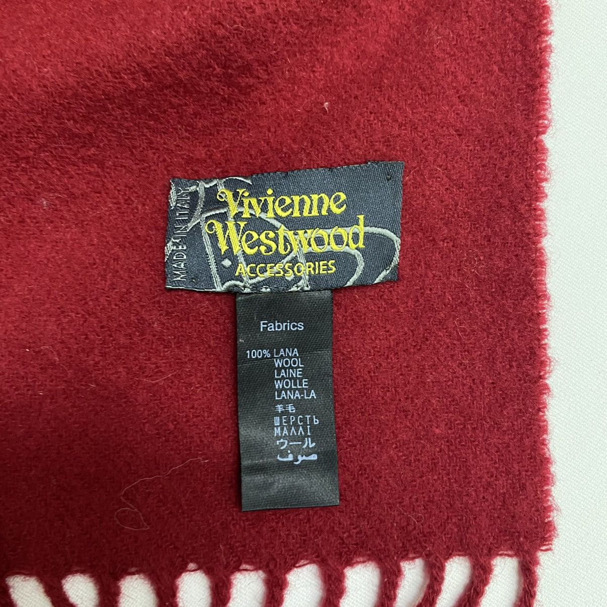 Vivienne Westwood VIVIENNE WESTWOOD SCARF MUFFLER LUX012 Size ONE SIZE - 6 Thumbnail