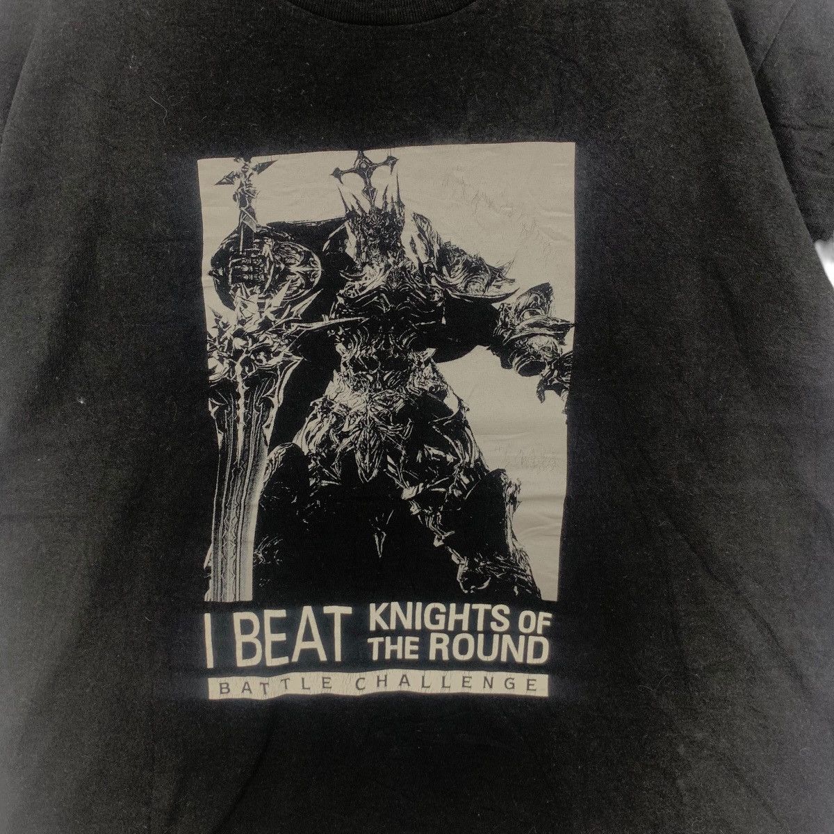 Vintage FINAL FANTASY 14 XIV Video Game Knight Round Tee Shirt Top Size US XL / EU 56 / 4 - 3 Thumbnail