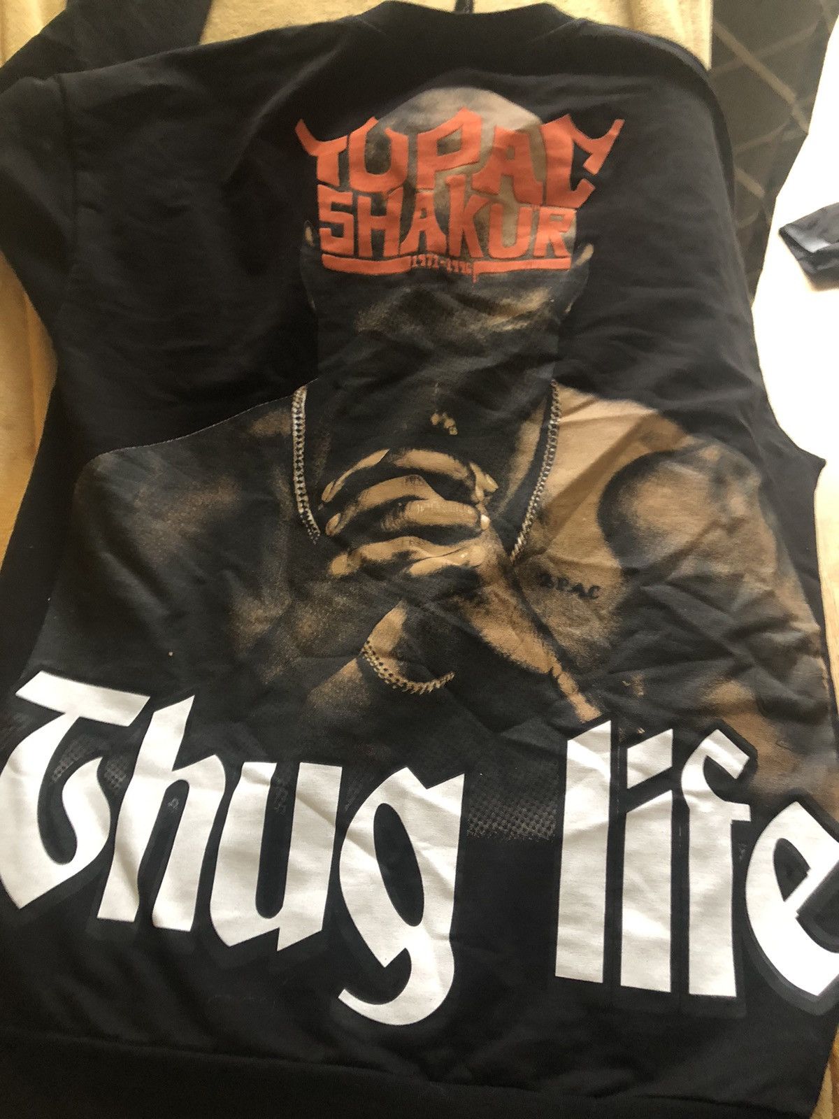 Rap Tees × Vintage RARE 2PAC SHAKUR THUG LIFE VINTAGE RAP SWEATSHIRT CREWNECK Size US M / EU 48-50 / 2 - 3 Thumbnail