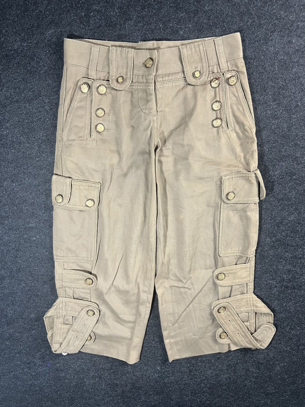 Vintage Dolce Gabbana made in Italy Cargo Shorts Embellished