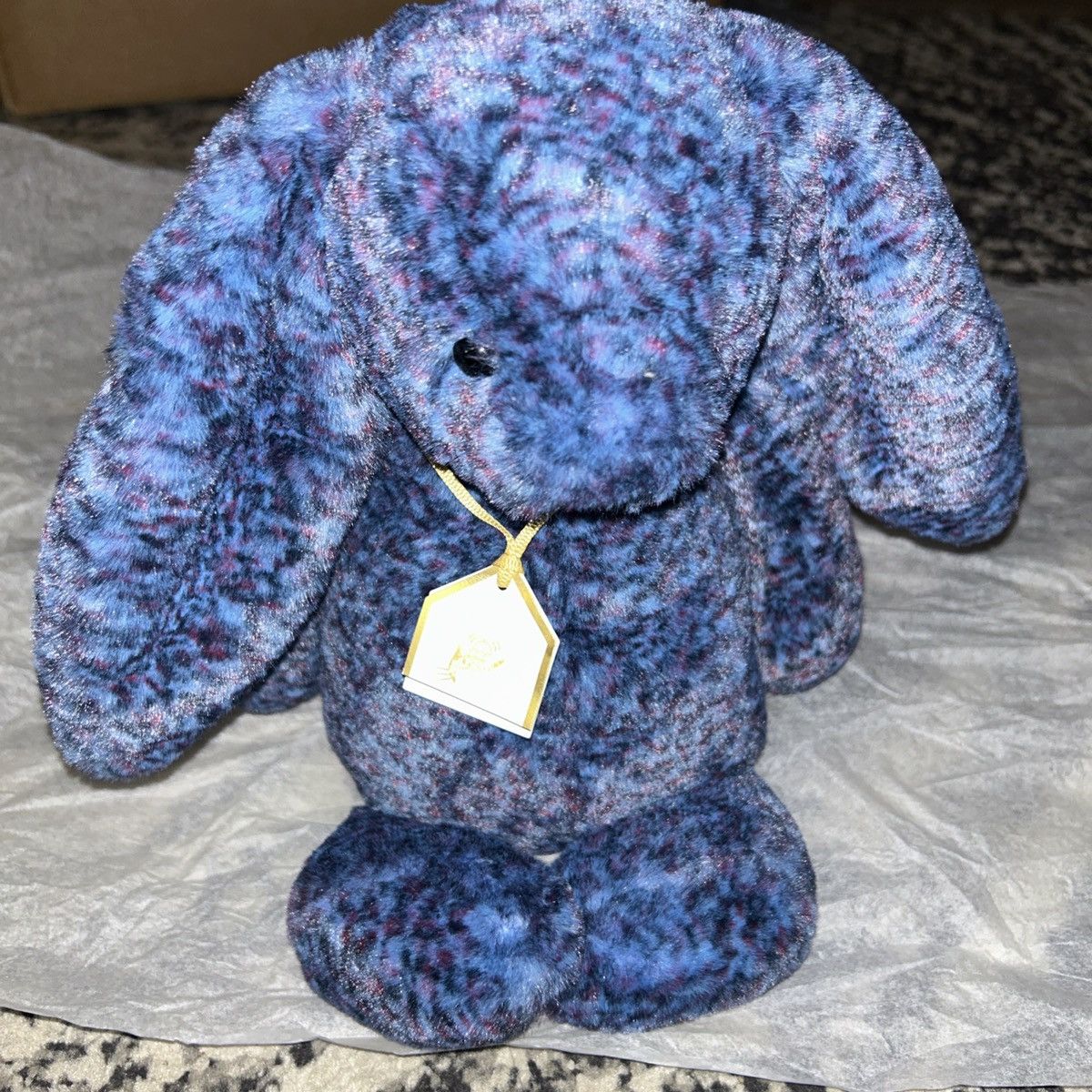 Other JellycatBashful Hopscone LuxeBunny Stuffed Animal Size ONE SIZE - 3 Thumbnail