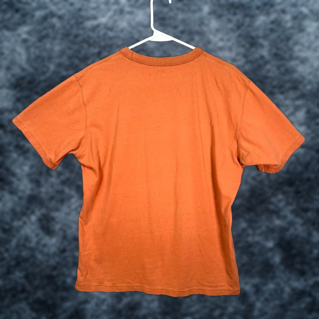 Uniqlo Uniqlo T-Shirt Men's M Orange Cotton Crew Neck Short Sleeve 2020-2029 Size US M / EU 48-50 / 2 - 1 Thumbnail