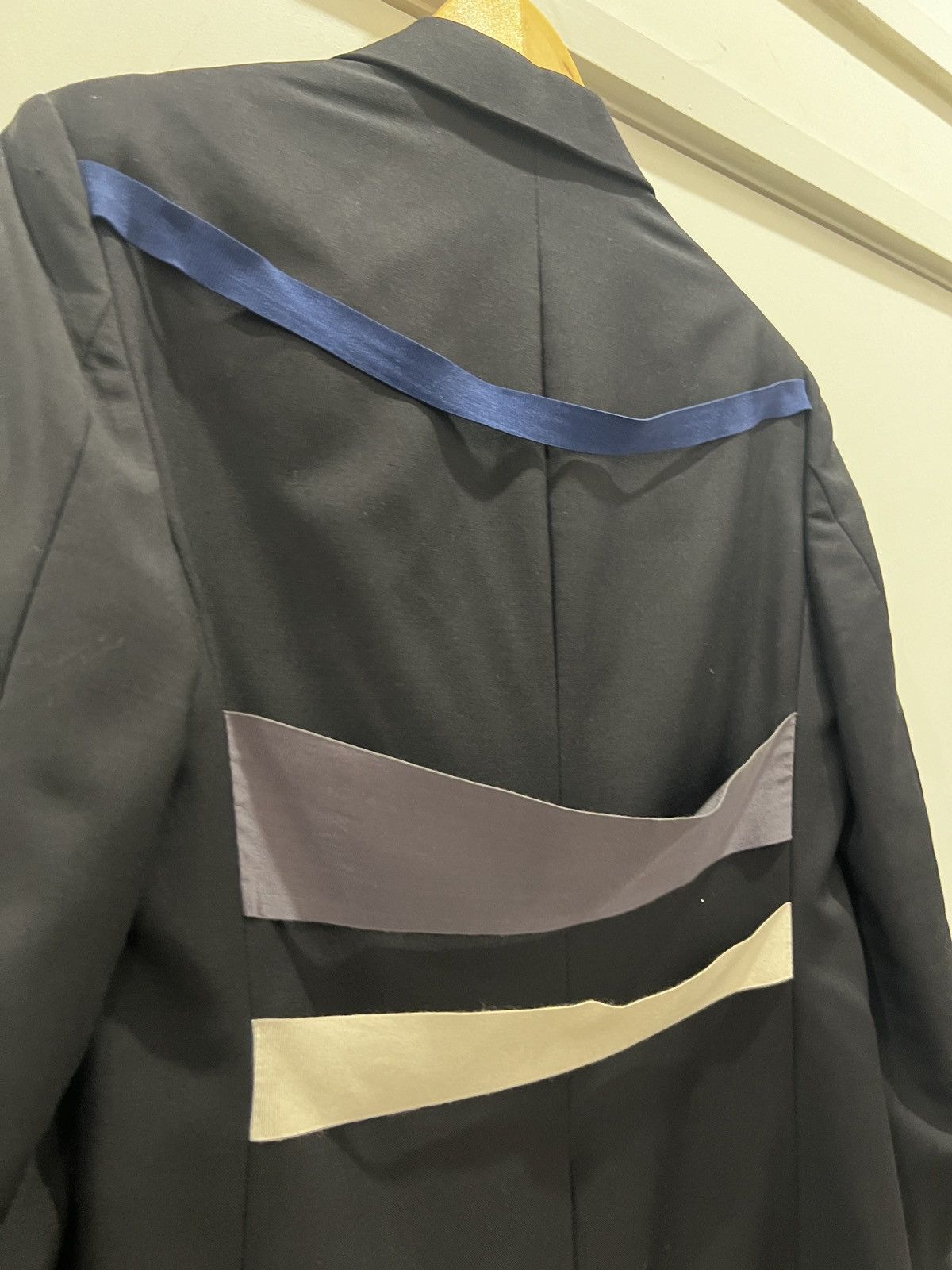 Raf Simons Raf Simons Runway Embroidered Wool Blazer, Sz 48 Size 38R - 6 Thumbnail