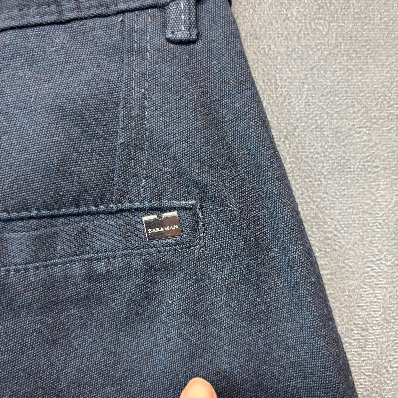 Zara Vintage Zara Man Chino Pants Woven Linen Blend Men's 29 Size US 29 - 10 Thumbnail