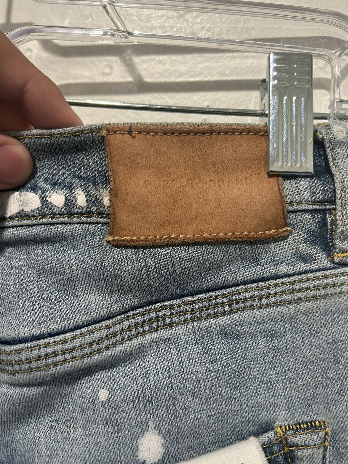 Purple Brand Purple jeans blue indigo Size US 34 / EU 50 - 3 Thumbnail