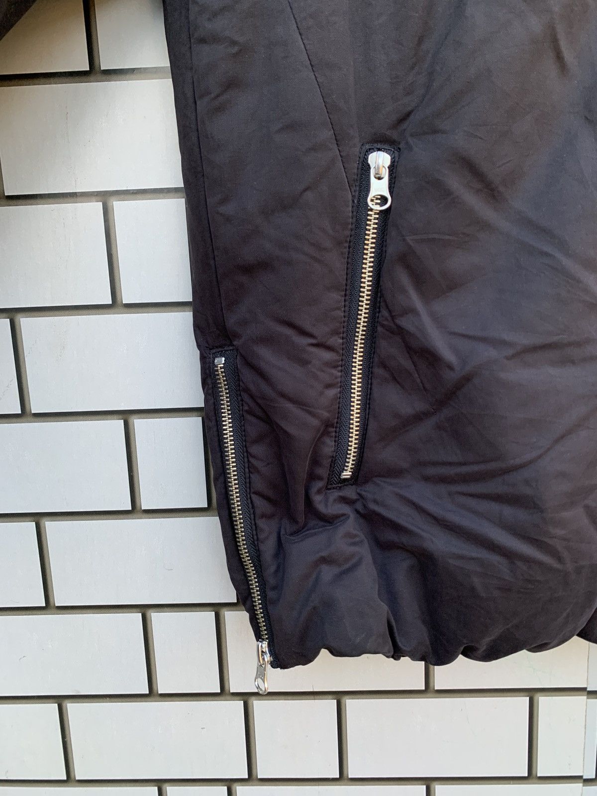 Japanese Brand 2017 A/W NUMBER (N)INE INSULATION ZIP UP BOMBER JACKET Size US M / EU 48-50 / 2 - 12 Thumbnail