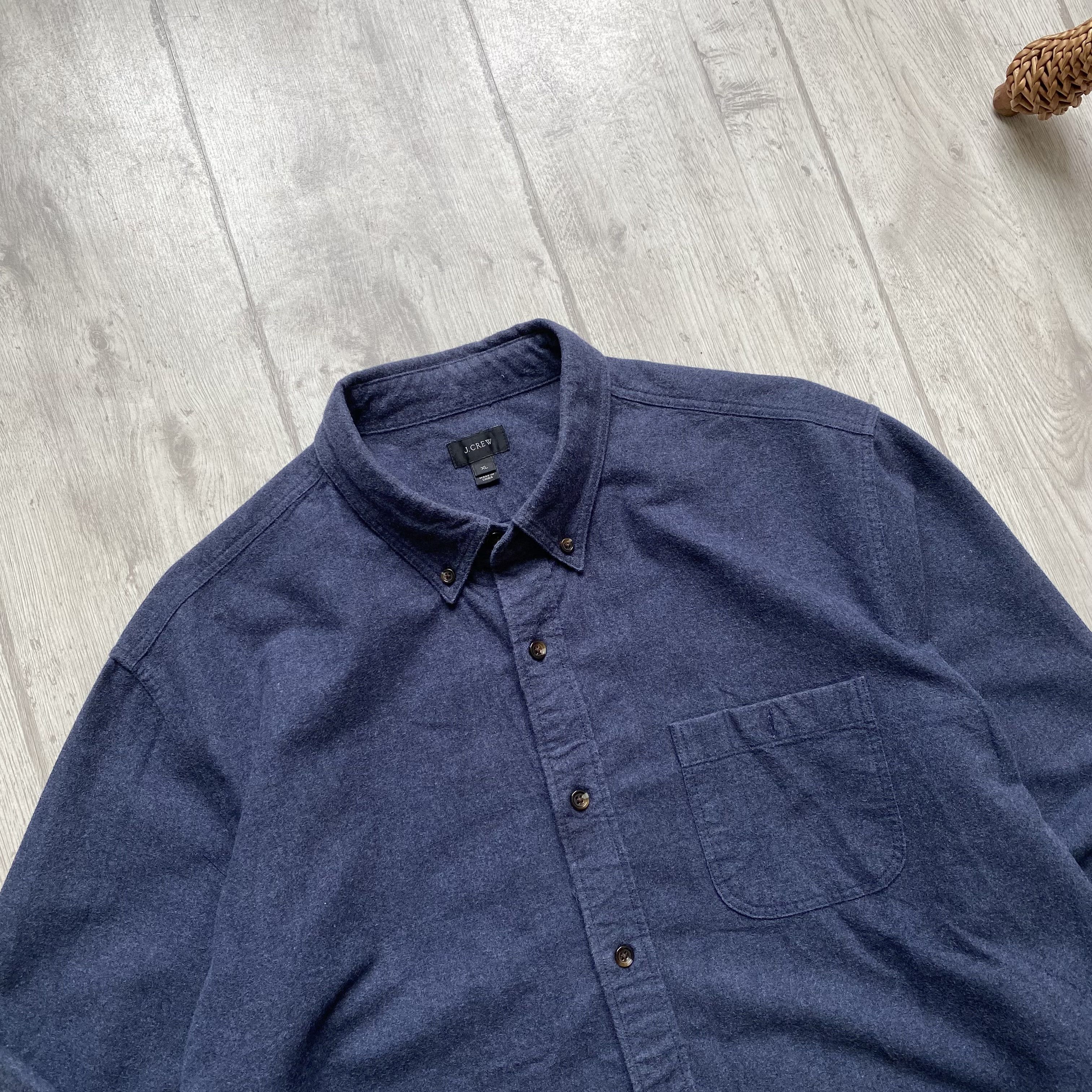 J.Crew 💎 J.CREW Heavy Premium shirt Button Up Overshirt Size US XL / EU 56 / 4 - 3 Thumbnail