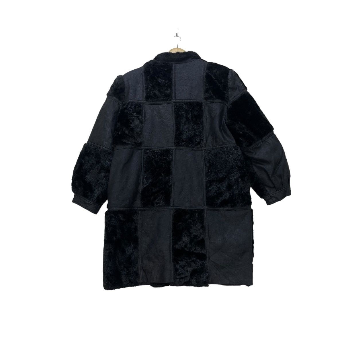 Issey Miyake × Japanese Brand Japanese Brand Pacthwork Faux Fur Jacket Size M / US 6-8 / IT 42-44 - 2 Thumbnail