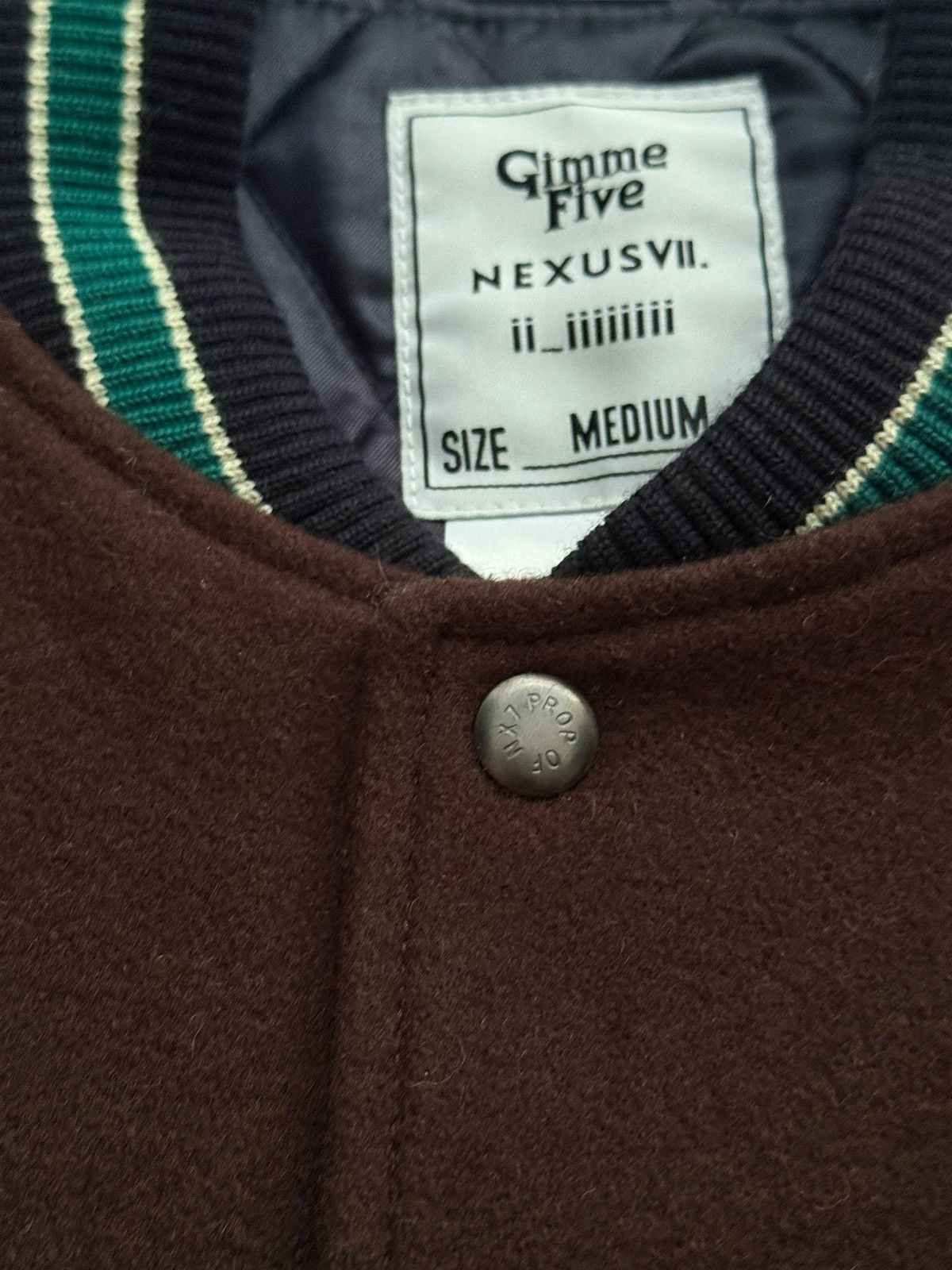 Brain Dead RARE Gimme5 x Braindead x NexusVII Varsity Jacket Size US M / EU 48-50 / 2 - 8 Thumbnail