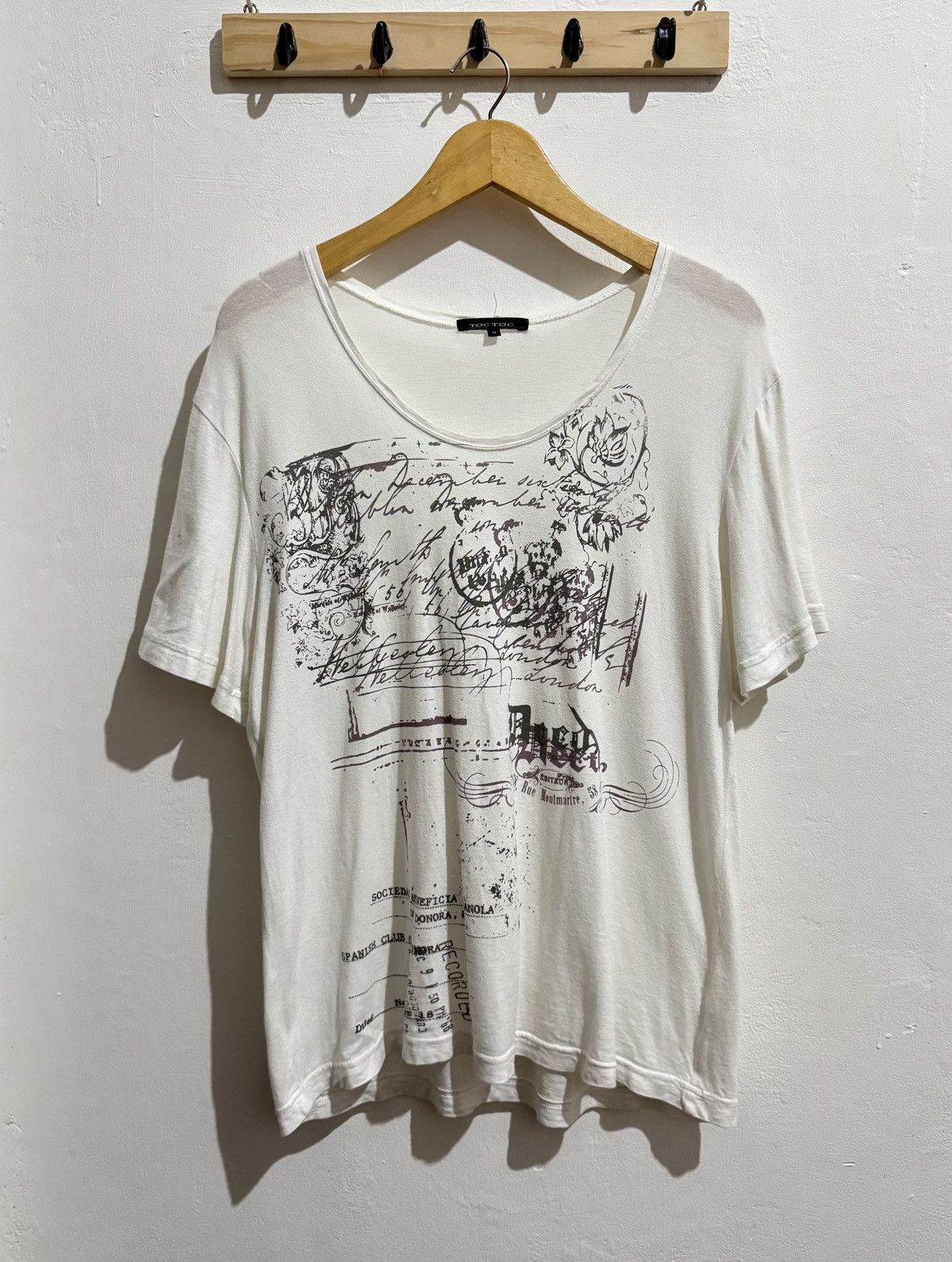 Hysteric Glamour Y2k Toc Toc Poem Grunge ifsixwasnine tshirt Size US M / EU 48-50 / 2 - 1 Thumbnail