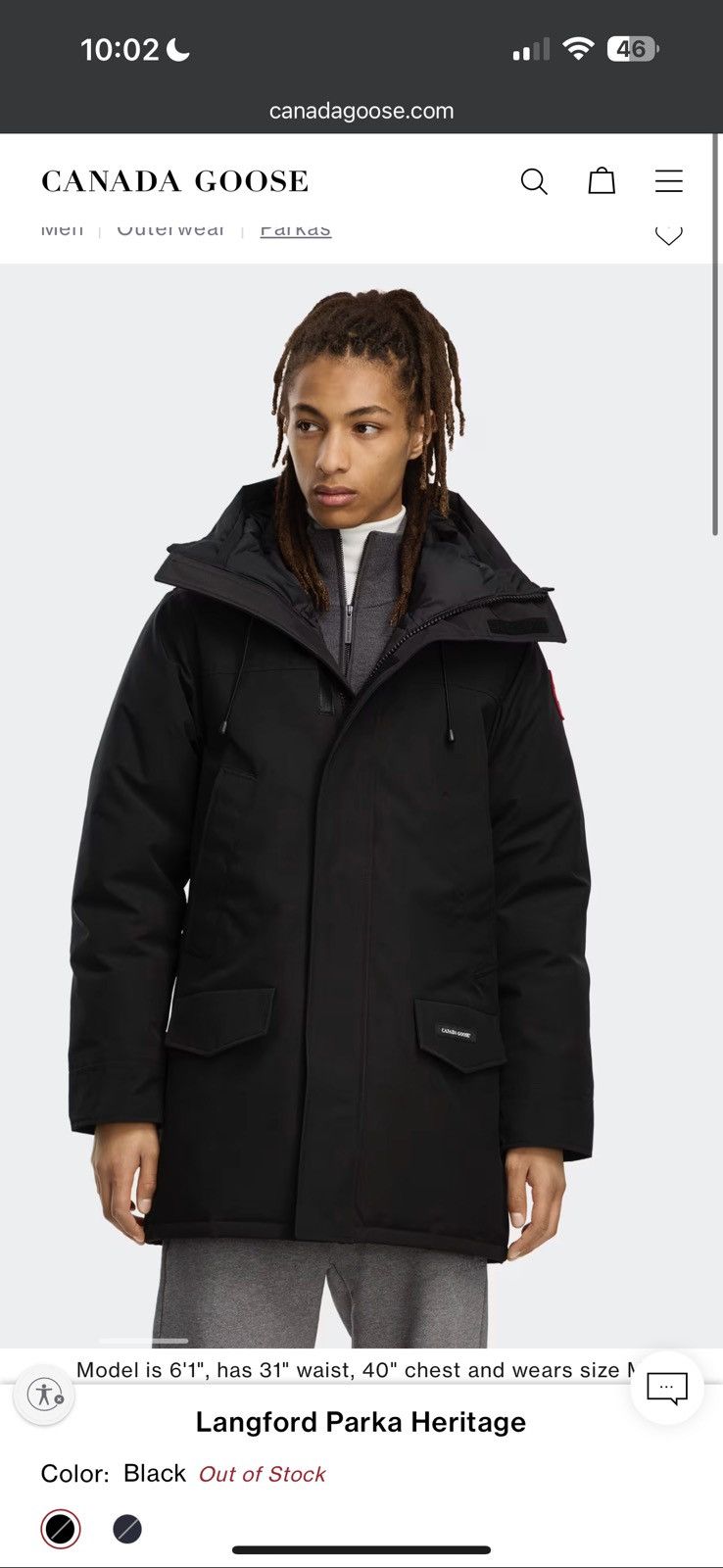Canada Goose Canada goose hertige parka Size US S / EU 44-46 / 1 - 11 Thumbnail