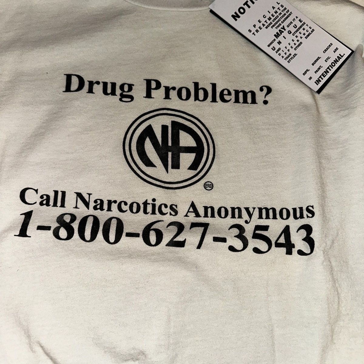 Enfants Riches Deprimes Enfants Riches Deprimes Narcotics Anonymous Drug Problem LS Size US S / EU 44-46 / 1 - 5 Thumbnail