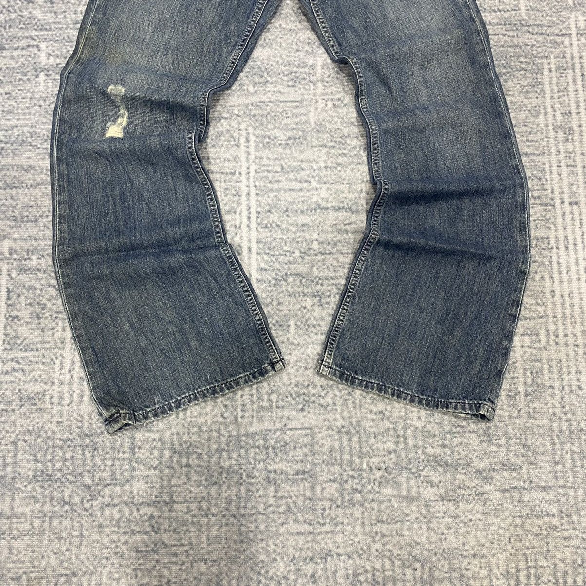 Hysteric Glamour × Le Grande Bleu (L.G.B.) Super Flare☠️ X2 Bootcut Jeans Ripped Vintage Cowboy Punk 90s Size US 34 / EU 50 - 3 Thumbnail