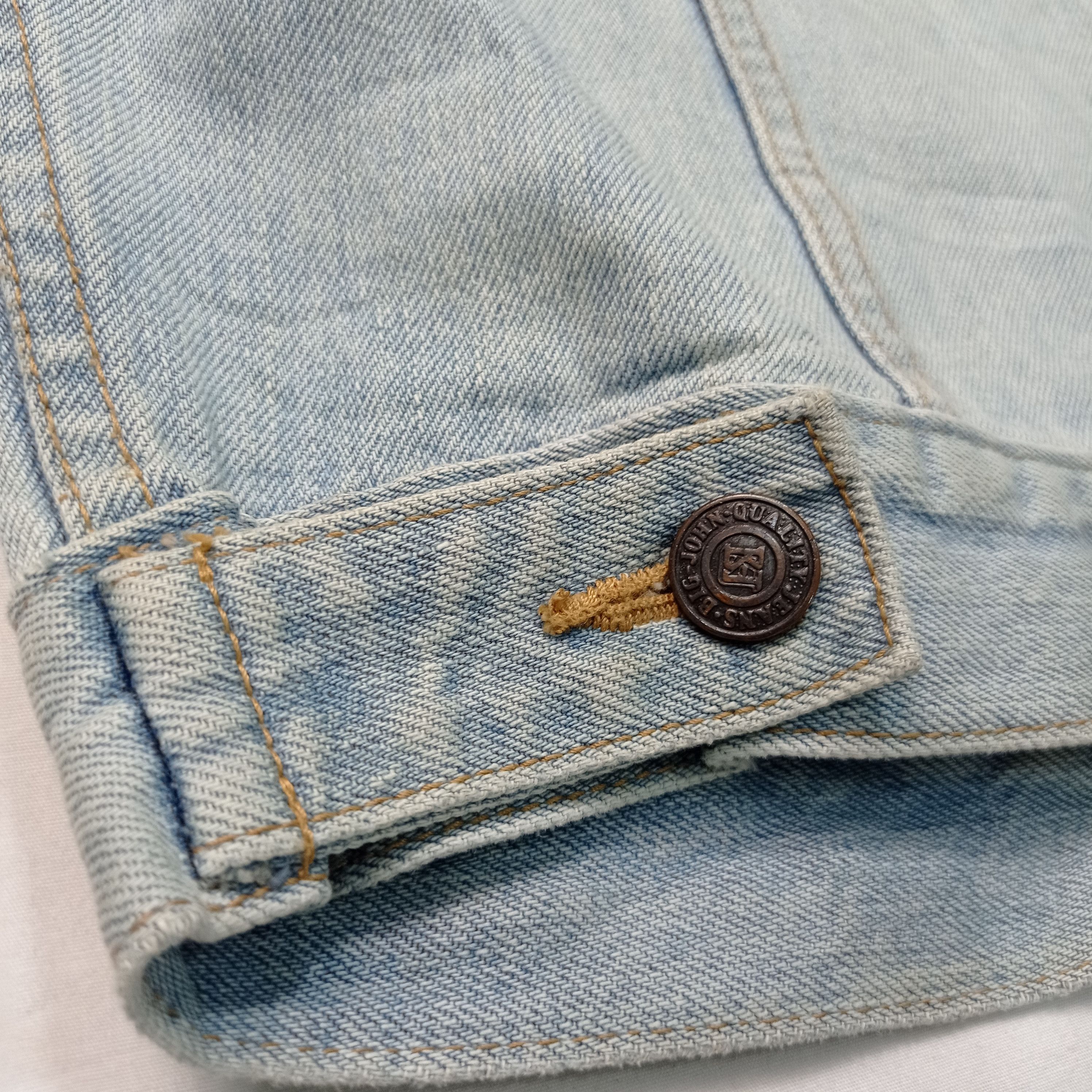 Big John 🔥Vintage Big John Trucker Denim jacket Size US L / EU 52-54 / 3 - 15 Thumbnail