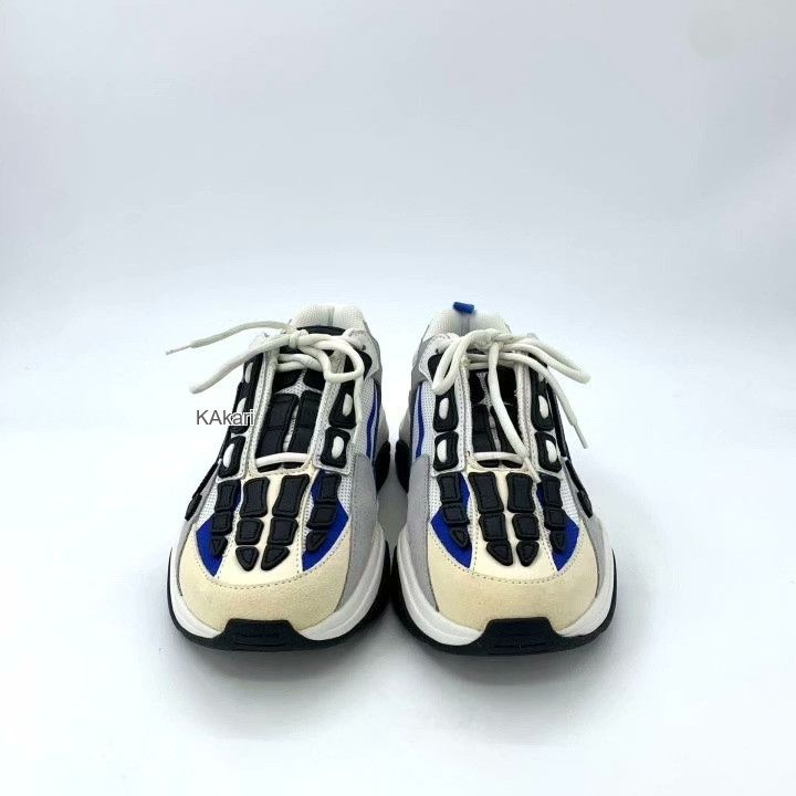 Amiri Amiri Color Block Round Toe Platform Sneakers Size US 10 / EU 43 - 3 Thumbnail