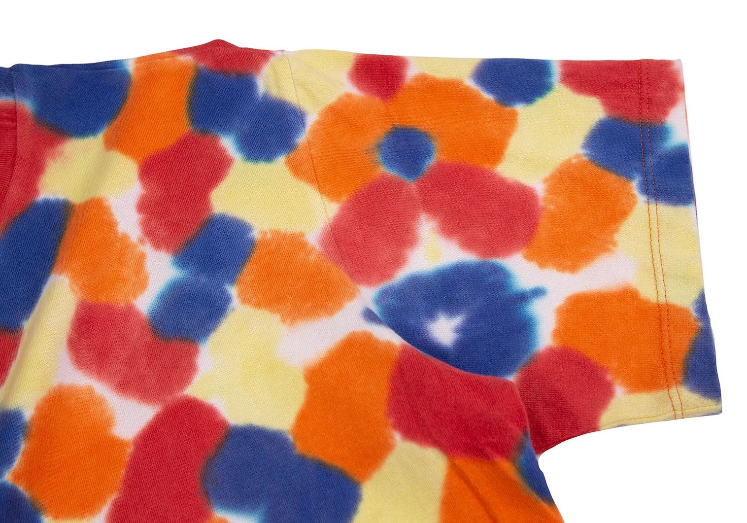 Issey Miyake Multi Watercolor Print T-Shirt in Purple, Size L Size US L / EU 52-54 / 3 - 4 Thumbnail