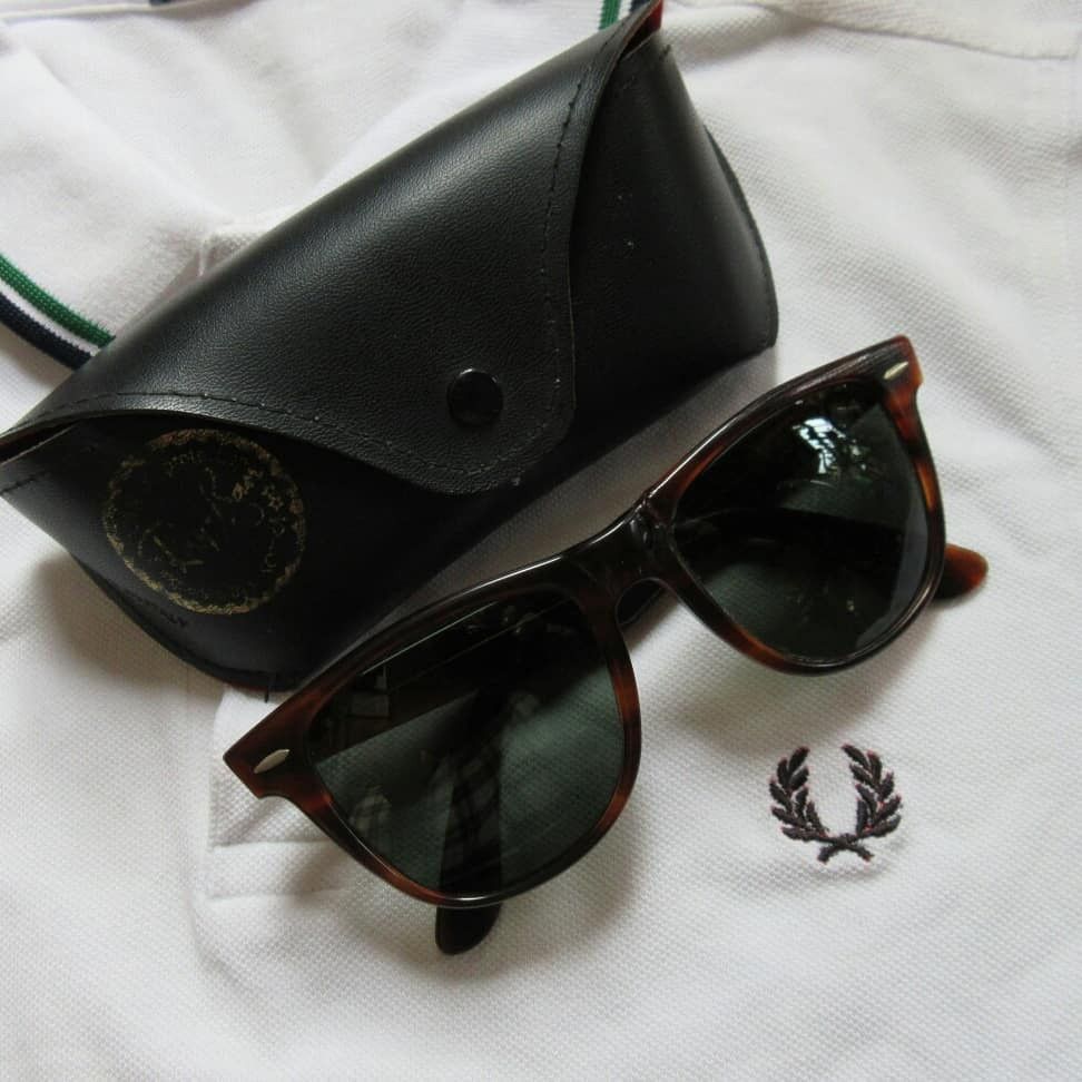 RayBan Rayban Wayfarer II Turtoise Bausch And Lomb Vintage Ray Ban Size ONE SIZE - 3 Thumbnail