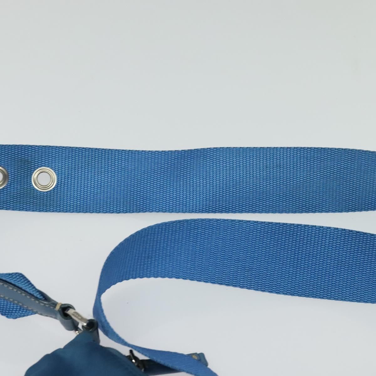 Prada PRADA Shoulder Bag Nylon Blue Silver Size ONE SIZE - 8 Thumbnail