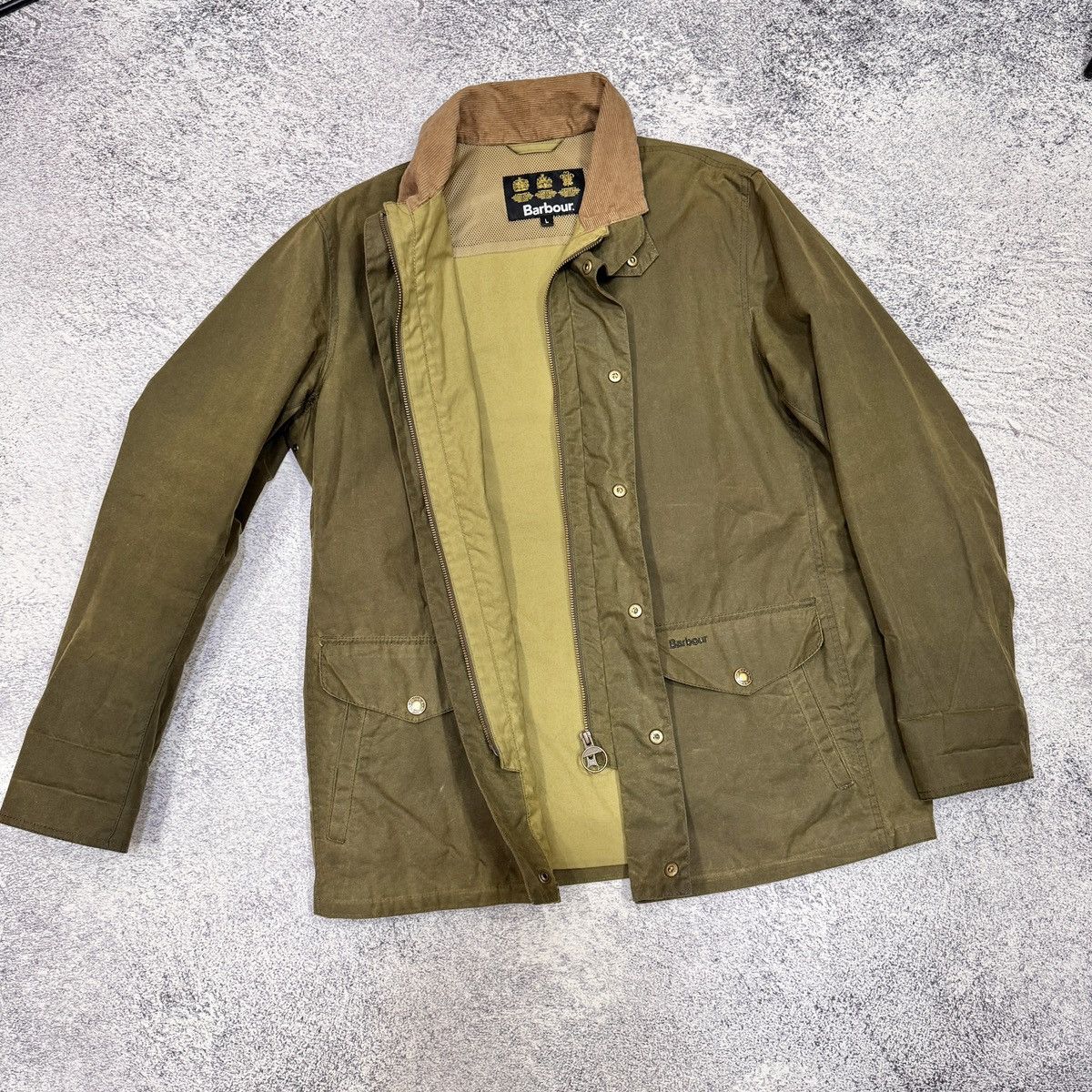 Barbour Barbour Orkney Mens Waxed Jacket L size Size US L / EU 52-54 / 3 - 9 Thumbnail