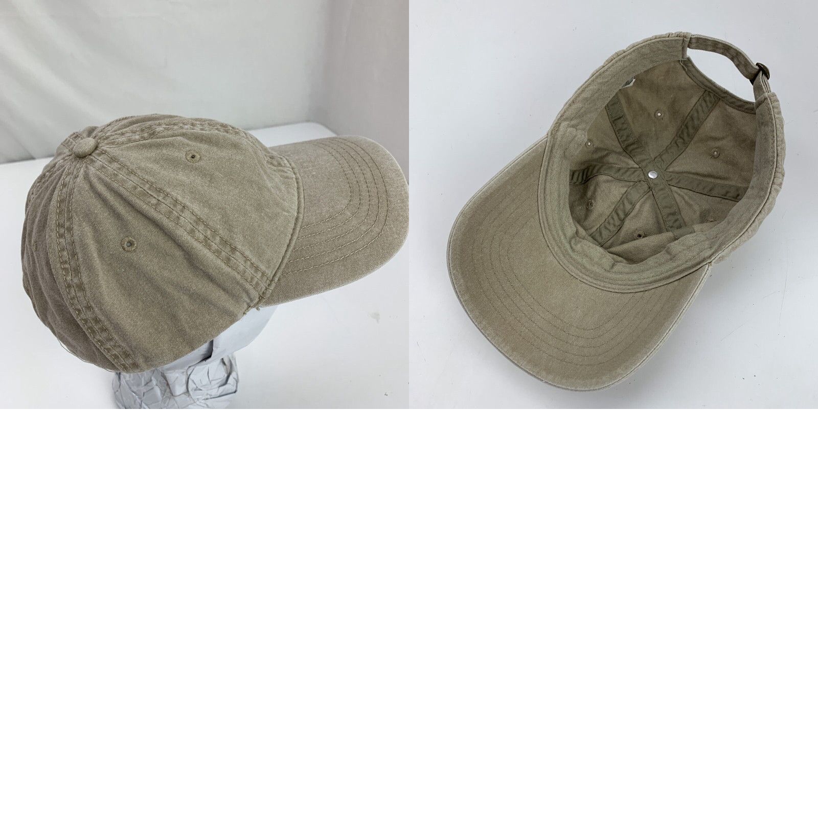 Bally Unbranded Blank Tan Ball Cap Hat Adjustable Baseball | Grailed