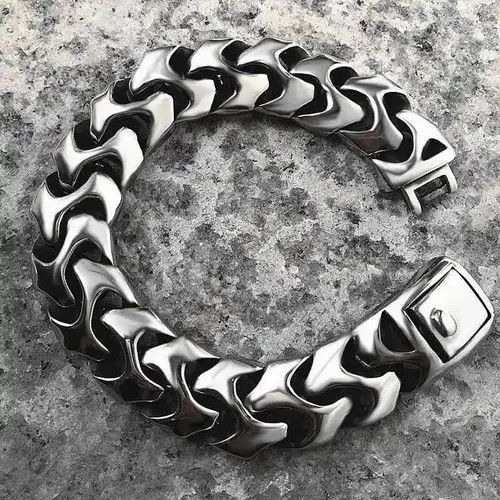 Other Dragon Shape Bracelet Silver Boho Punk Gothic Rock Size ONE SIZE - 8 Thumbnail