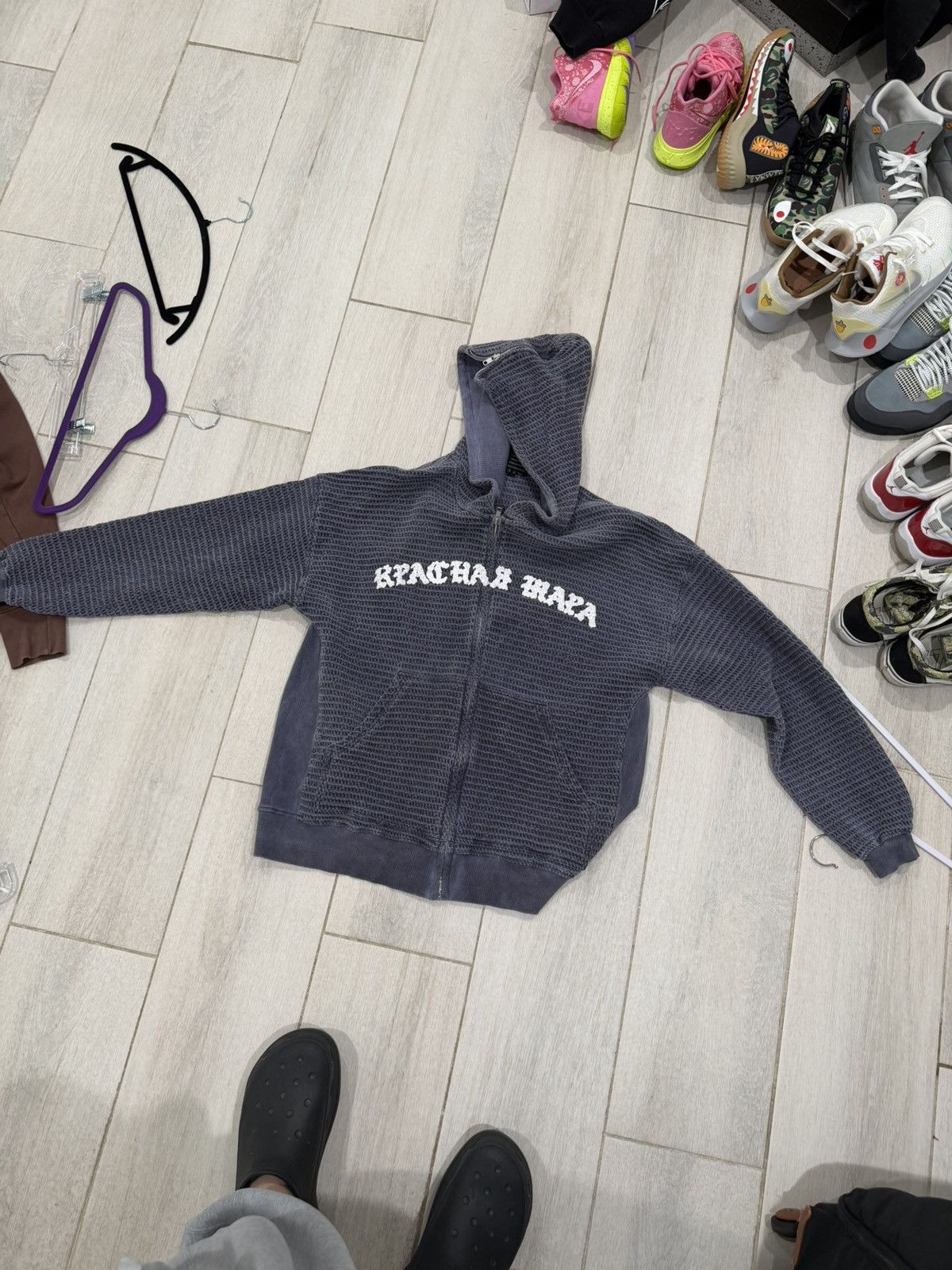 Other Red heat woven hoodie Size US L / EU 52-54 / 3 - 1 Thumbnail