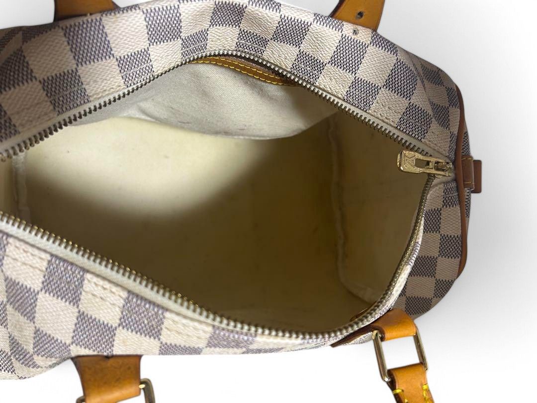 Louis Vuitton Louis Vuitton - Check Print Speedy 30 Handbag Boston Size ONE SIZE - 7 Thumbnail