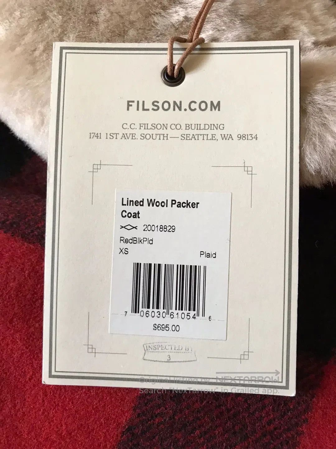 Filson Filson Mackinaw Packer Coat XS. Size US XS / EU 42 / 0 - 8 Thumbnail