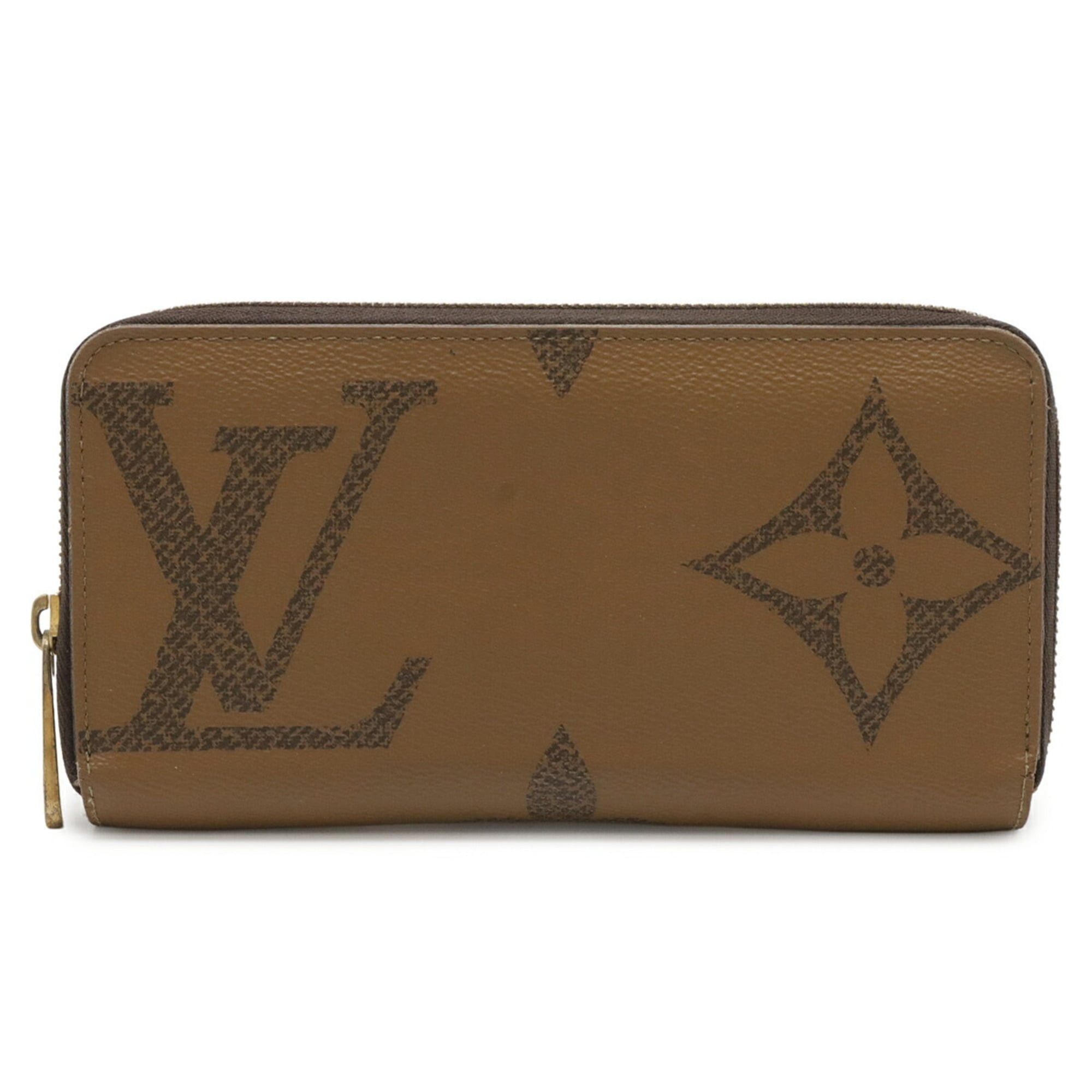 Louis Vuitton Louis Vuitton Monogram Giant Reverse Zippy Wallet Round Long M69353 Size ONE SIZE - 1 Thumbnail
