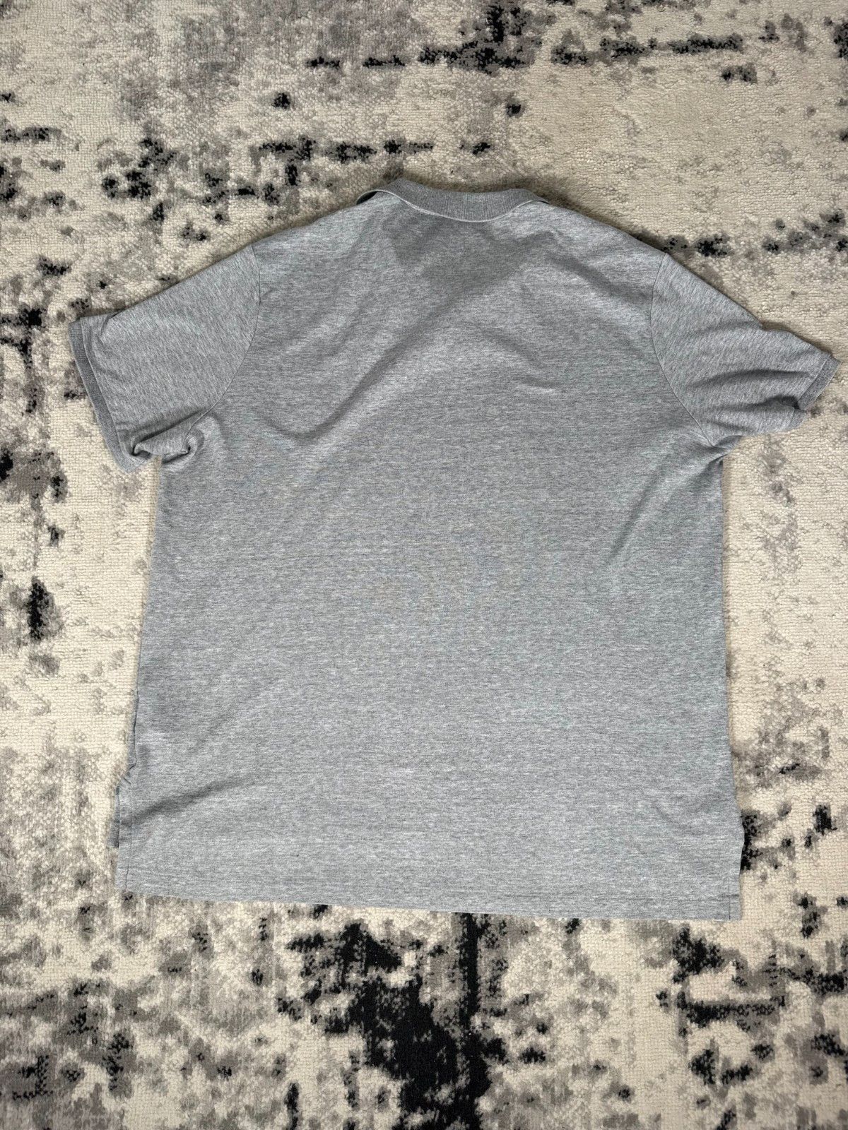 Polo Ralph Lauren Vintage Polo Ralph Lauren Grey Soft Cotton Polo Shirt Size US XXL / EU 58 / 5 - 2 Thumbnail