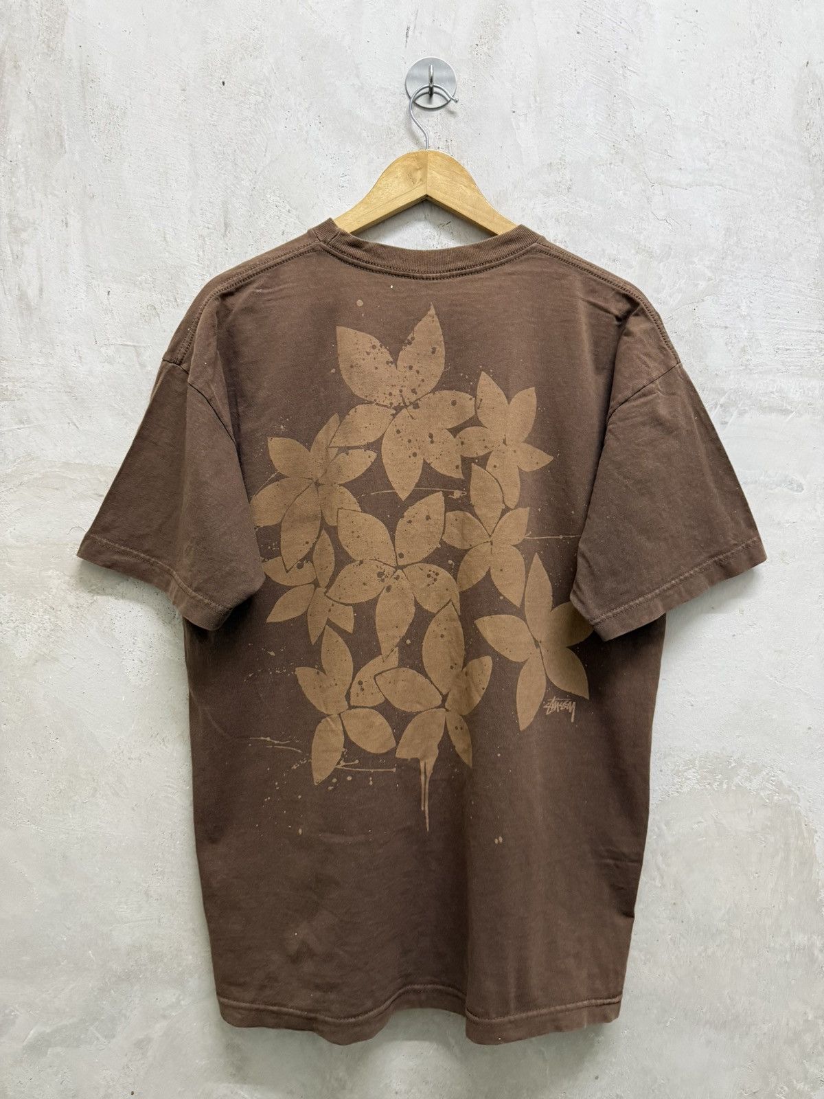 Stussy 2000s Stussy Floral T-Shirt Size US XL / EU 56 / 4 - 3 Thumbnail