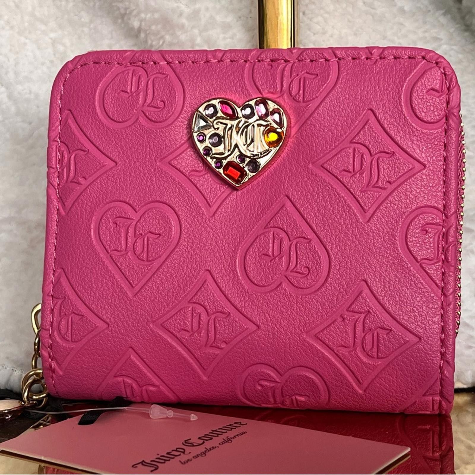 Juicy Couture Jeans Juicy Couture Glitz Out Babe Zip Around Wallet NWT Size ONE SIZE - 2 Thumbnail
