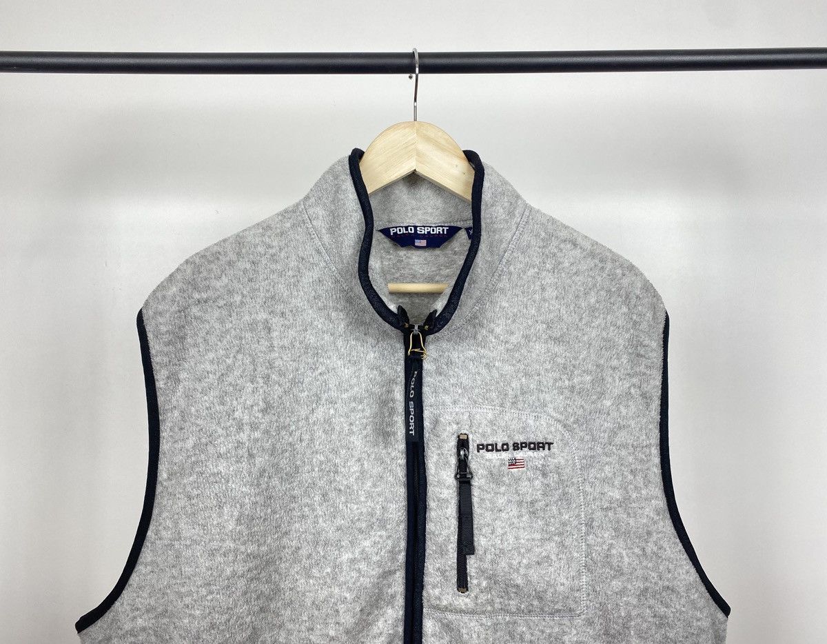 Polo Ralph Lauren Ralph Lauren Polo Sport Fleece Vest 1990's Gorpcore Size US XXL / EU 58 / 5 - 3 Thumbnail