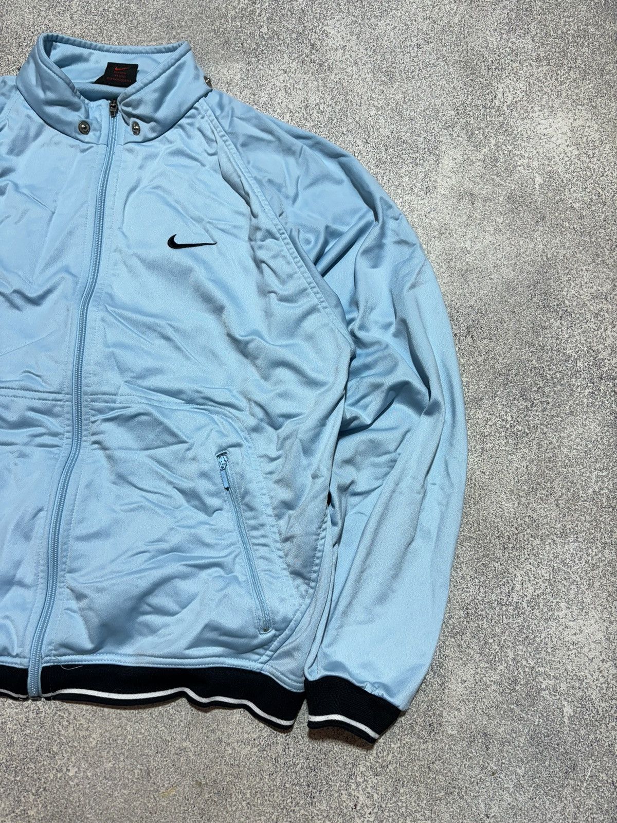 Nike × Vintage RARE Nike Vintage 90s Track Jacket Big Logo Swoosh Small Size US S / EU 44-46 / 1 - 2 Thumbnail