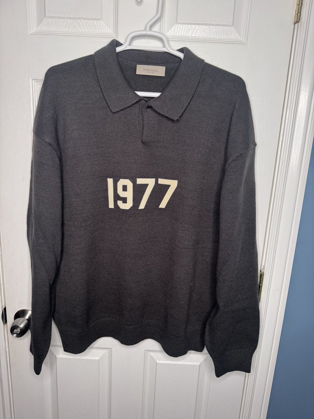 Fear of God Fear of God ESSENTIALS Knit Polo Black Size US XL / EU 56 / 4 - 1 Thumbnail