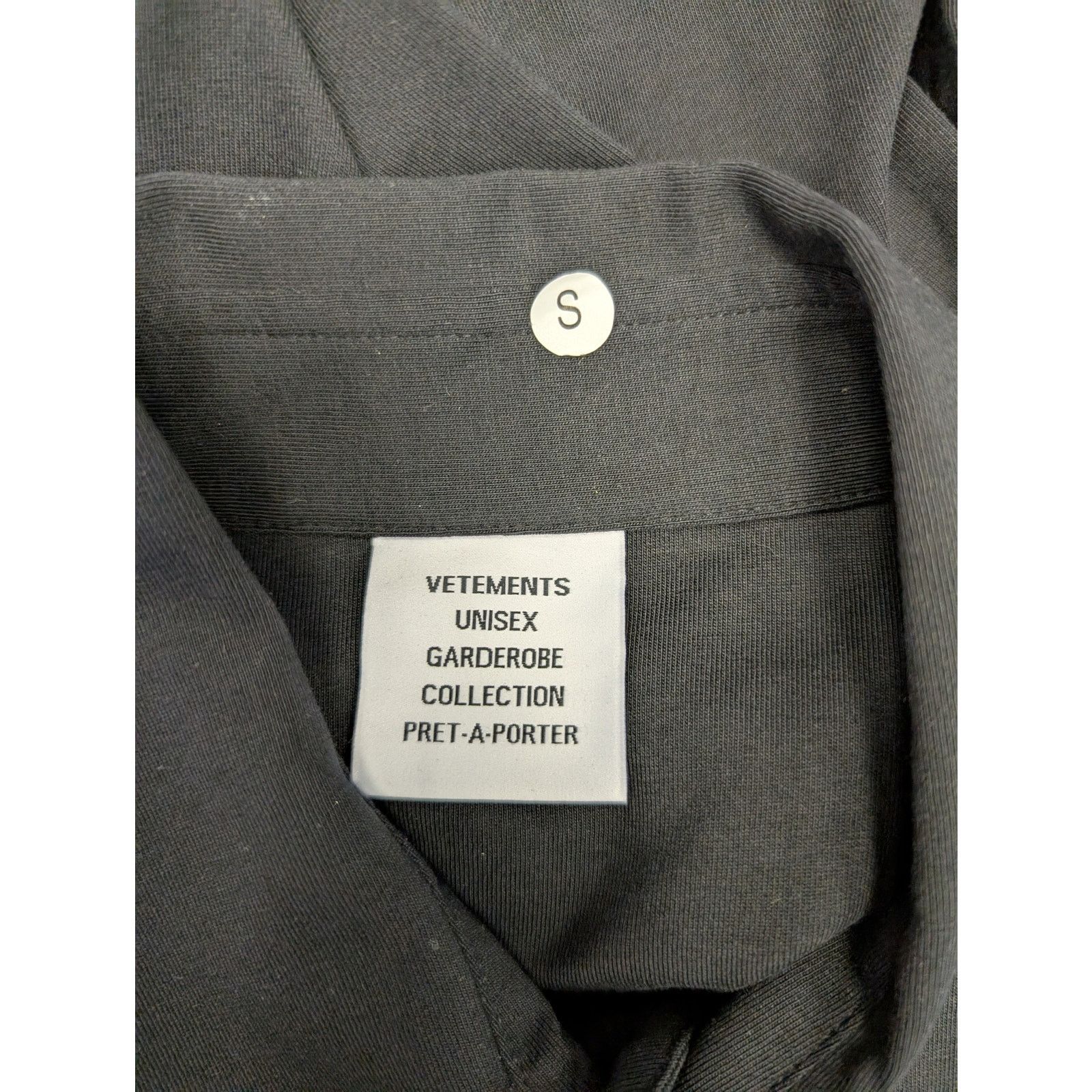 Vetements o1rshd1 EST2013 France Flag Shirt / Black in Black Size US S / EU 44-46 / 1 - 15 Thumbnail