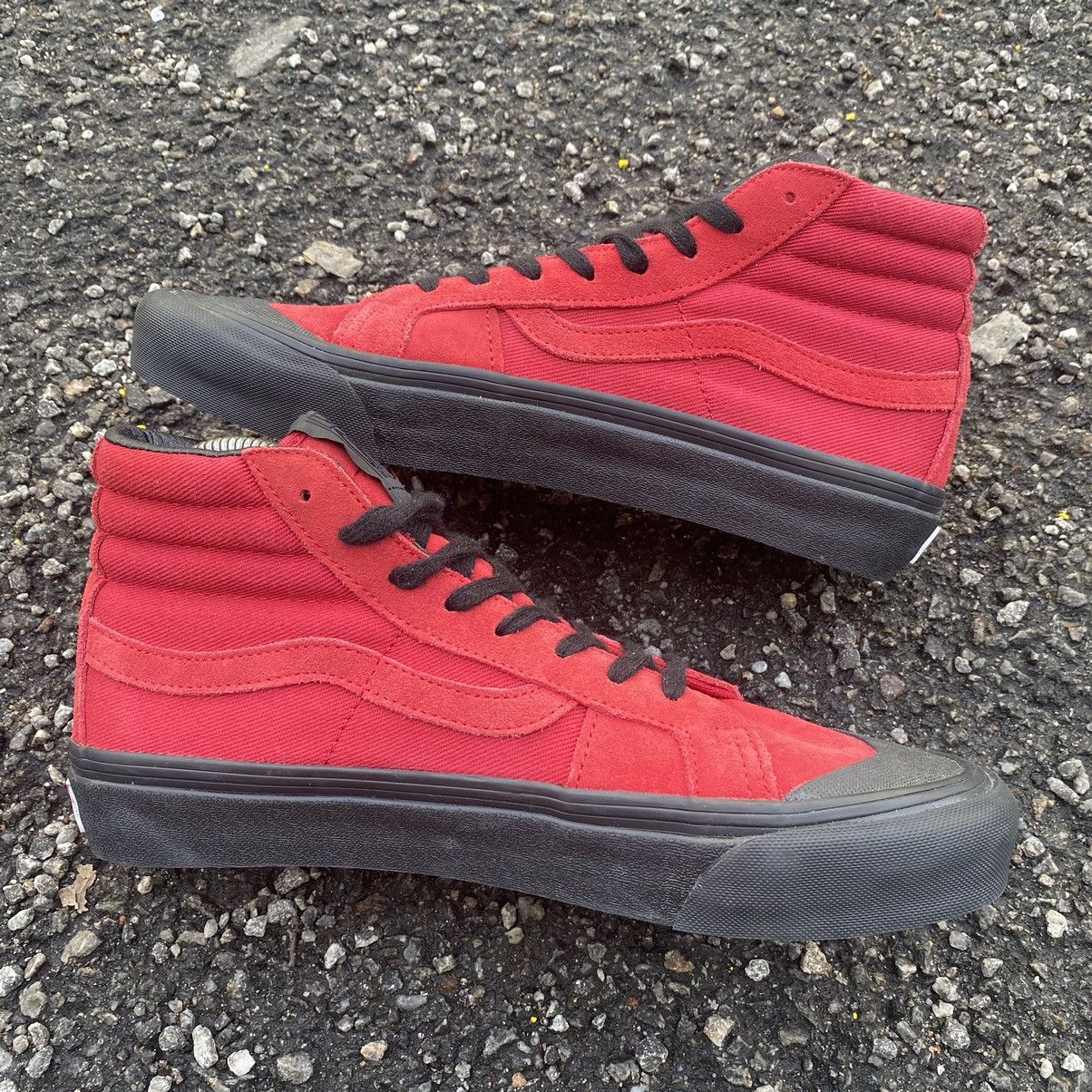 Alyx × Vans Alyx x Vans Sk8-Hi Red Sneakers Size US 8 / EU 41 - 2 Thumbnail