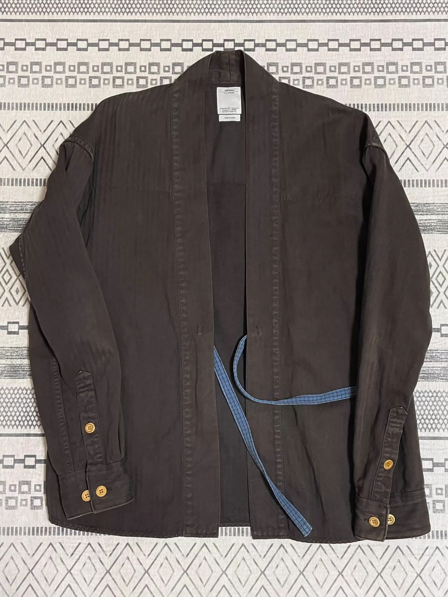 Visvim visbim ict mud dyeing Taoist robe hermetic print Size US M / EU 48-50 / 2 - 1 Thumbnail