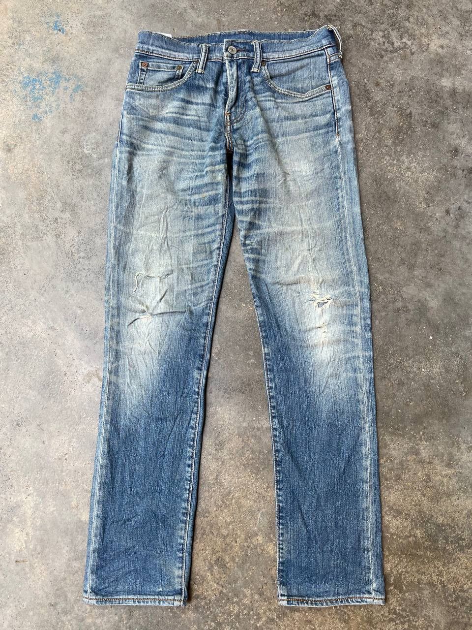 Levi's LEVIS 511 JEANS DISTRESSED AND FADED STYLE Size US 33 - 5 Thumbnail
