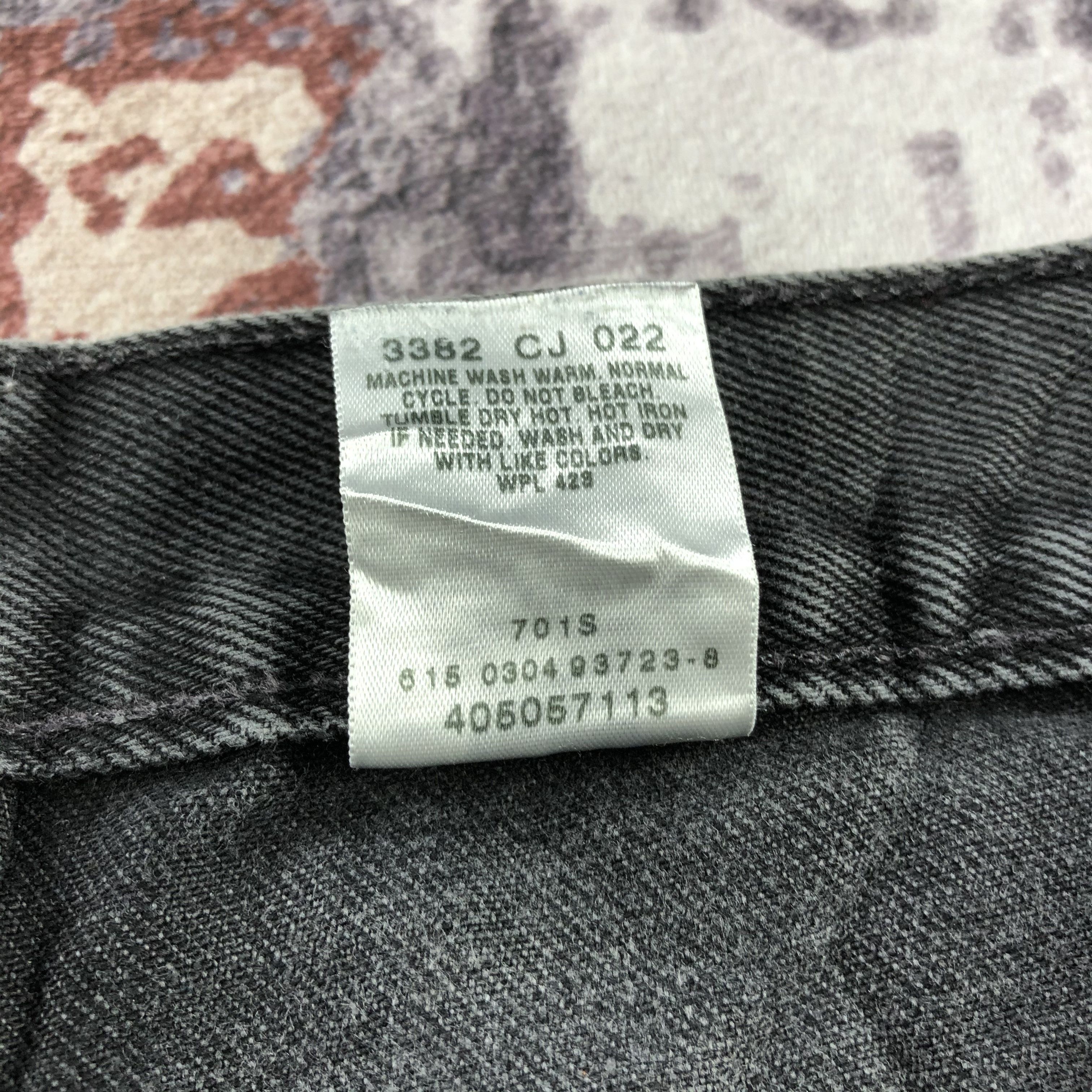Levi's × Vintage Vintage 90s Faded Black Levis 505 Jeans-JM2945 Size US 32 / EU 48 - 13 Thumbnail