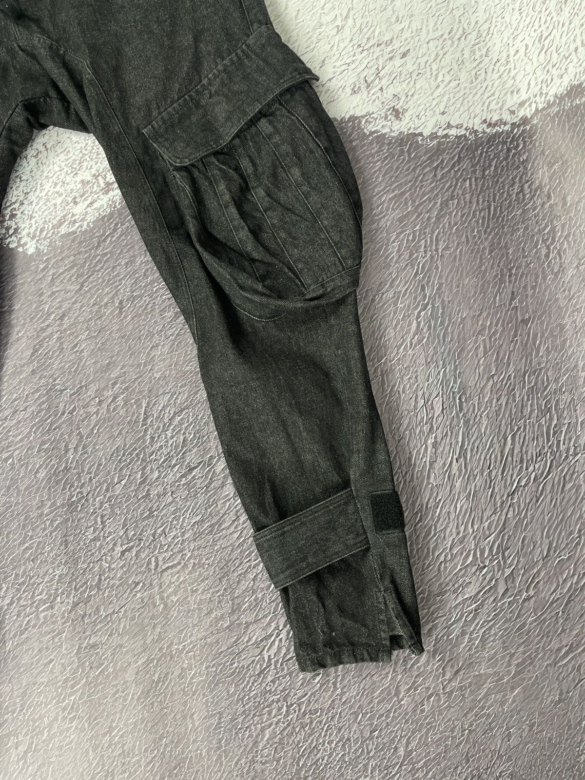 Japanese Brand Robert Kupisz QПШ utility cargo denim pants multipocket Size US 30 / EU 46 - 5 Thumbnail