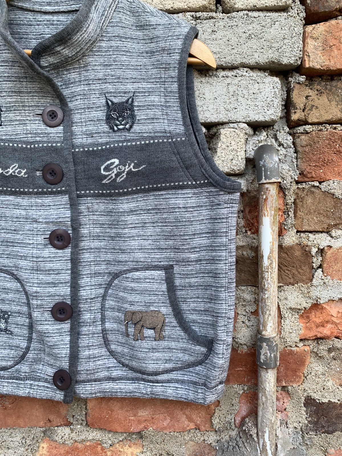 Vintage Lamoda Goji Wool Vest Nice Design