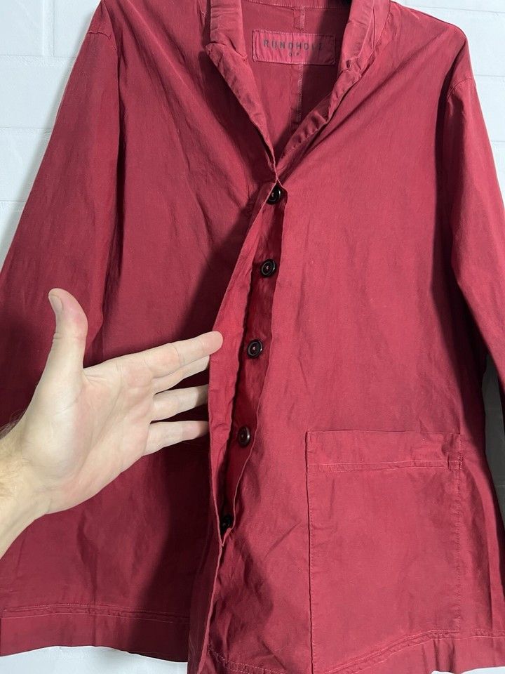 Rundholz Rundholz Women's Jacket Blazer Linen/Cotton/Nylon Size L-XL Size XL / US 12-14 / IT 48-50 - 4 Thumbnail