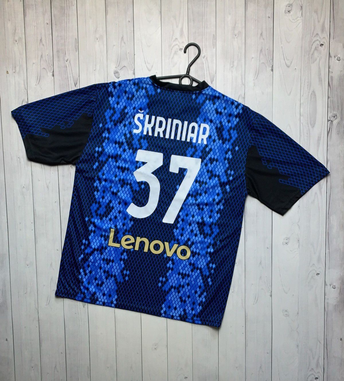 Vintage Inter Milan soccer jersey size XL 37 Skriniar rare official Size US XL / EU 56 / 4 - 1 Thumbnail