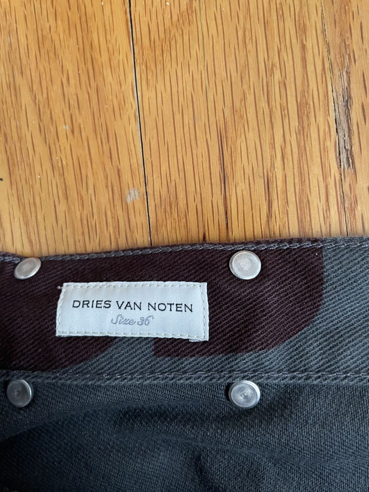 Dries Van Noten Dries Van Noten Denim Printed Shorts Size US 36 / EU 52 - 2 Thumbnail