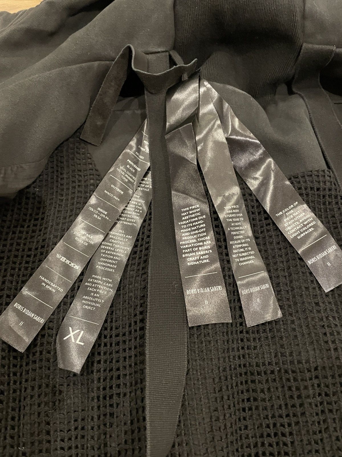 Boris Bidjan Saberi Boris bidjan saberi handmade thick medium jacket xl Size US XL / EU 56 / 4 - 10 Thumbnail