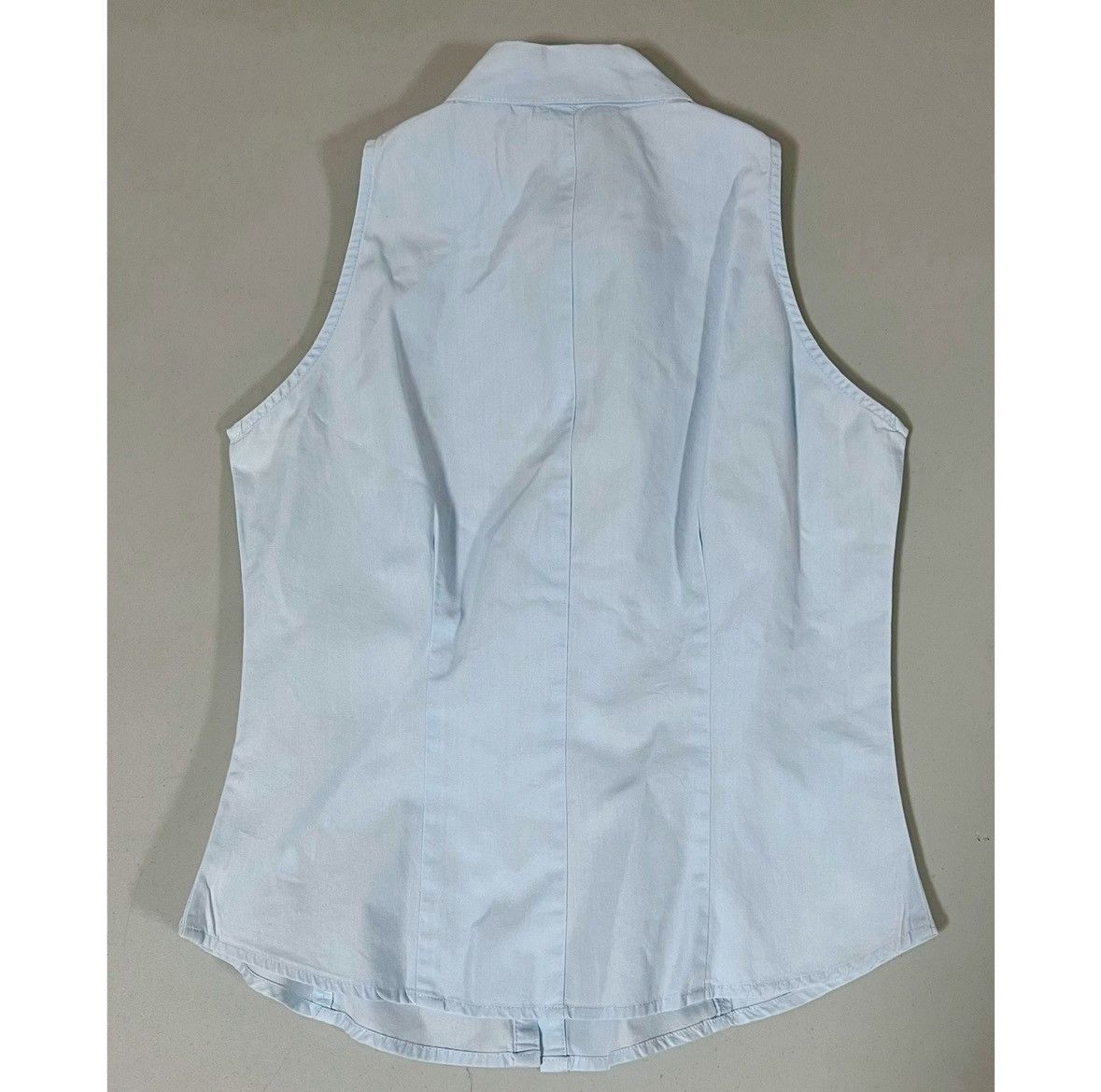 Zara Zara Collared Sleeveless Button-Down Shirt Top Blouse Size S Size S / US 4 / IT 40 - 4 Thumbnail