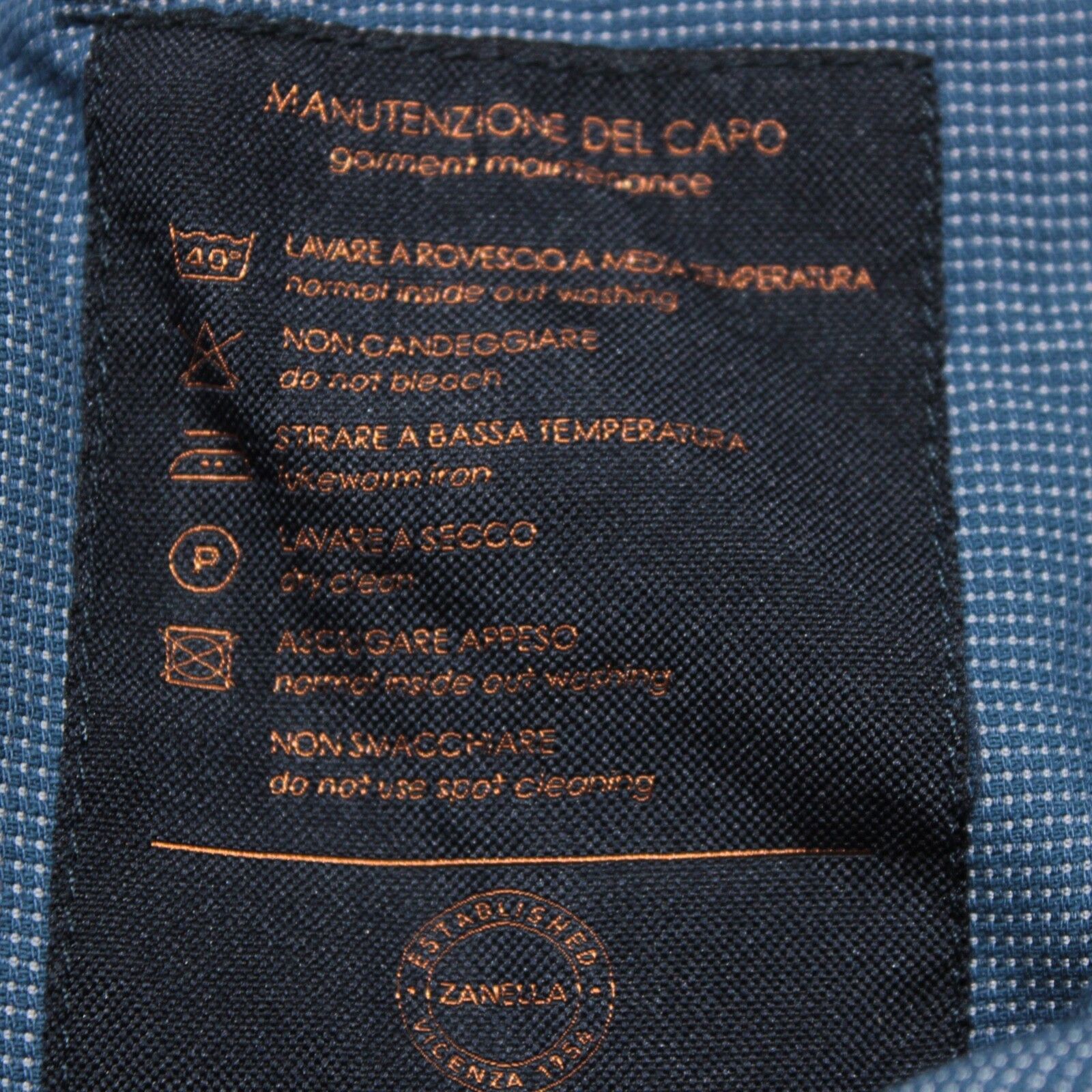 Zanella Zanella New with tags Chino Size 34 US In Blue Size US 34 / EU 50 - 8 Thumbnail