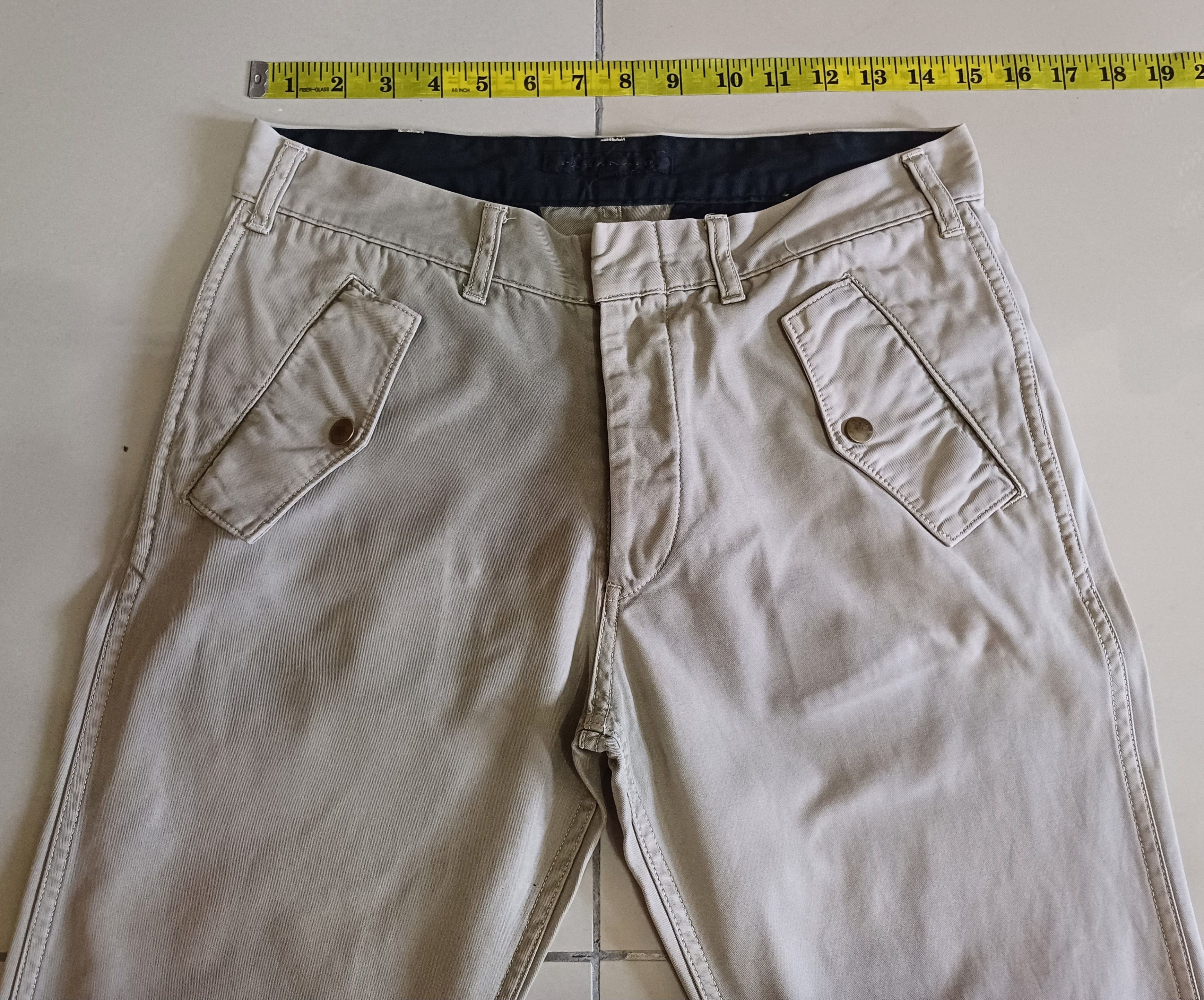 Designer Nice design PARANOID flared pants..double knee Size US 30 / EU 46 - 2 Thumbnail